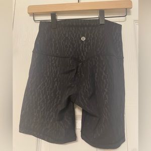 Lululemon Align 6” Bike Short - Shine with pattern